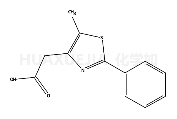 (5-甲基-2-苯基-4-噻唑基）乙酸