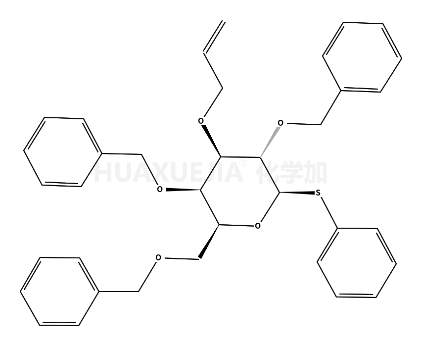 苯基3-O-烯丙基-2,4,6-三-O-苄基-1-硫代-β-D-吡喃半乳糖苷