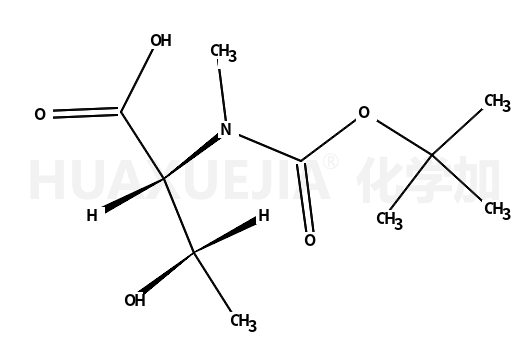 N-叔丁氧羰基-N-甲基-L-苏氨酸