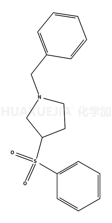 1-苄基-3-苯磺酰基吡咯烷