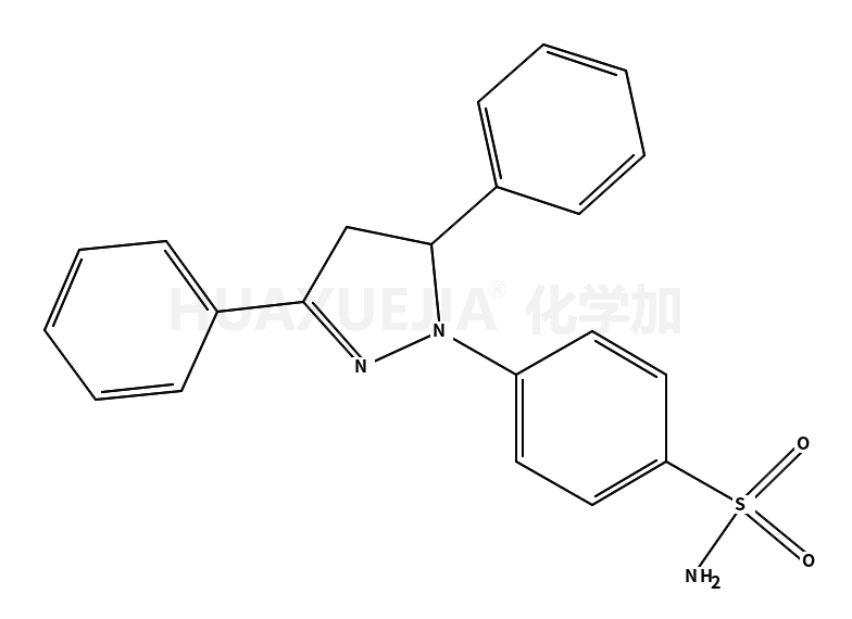 4-(3,5-Diphenyl-4,5-dihydro-1H-pyrazol-1-yl)benzenesulfonamide