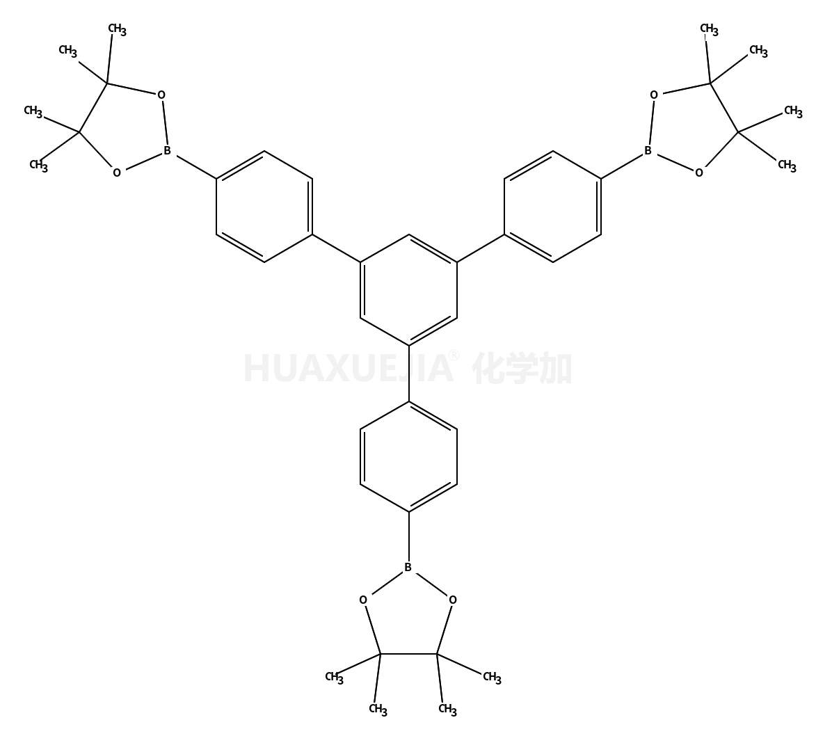 2-[4-[3,5-bis[4-(4,4,5,5-tetramethyl-1,3,2-dioxaborolan-2-yl)
phenyl]phenyl]phenyl]-4,4,5,5-tetramethyl-1,3,2-dioxaborolane