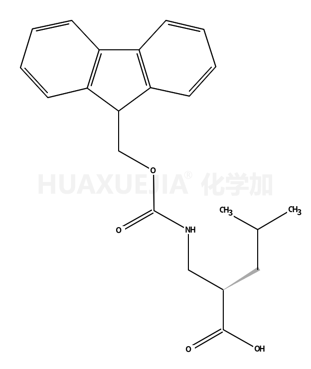 (R)-2-(((((9H-Fluoren-9-yl)methoxy)carbonyl)amino)methyl)-4-methylpentanoic acid