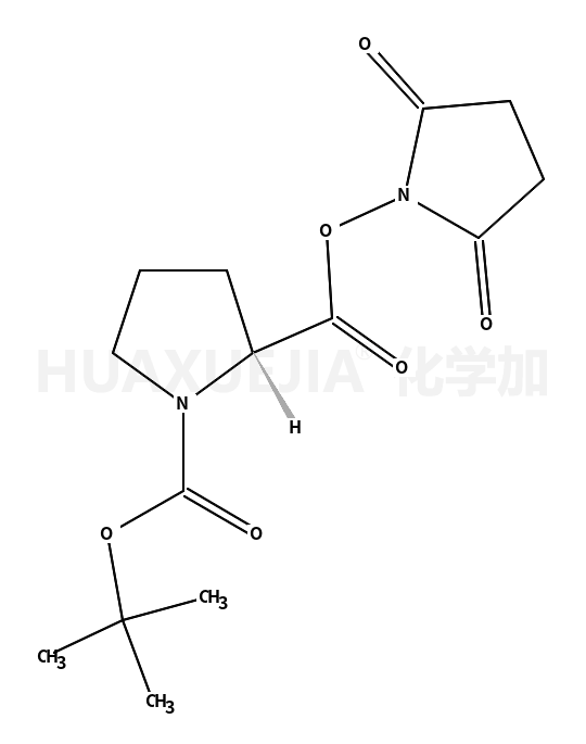 BOC-D-脯氨酸羟基琥珀酰亚胺硬脂酸酯