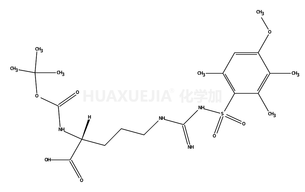 N-叔丁氧羰基-N’-(4-甲氧基-2,3,6-三甲基苯磺酰基)精氨酸