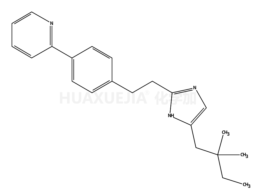 2-[4-[2-[5-(2,2-dimethylbutyl)-1H-imidazol-2-yl]ethyl]phenyl]pyridine