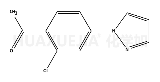 1-(2-氯-4-(1H-吡唑-1-基)苯基)乙酮