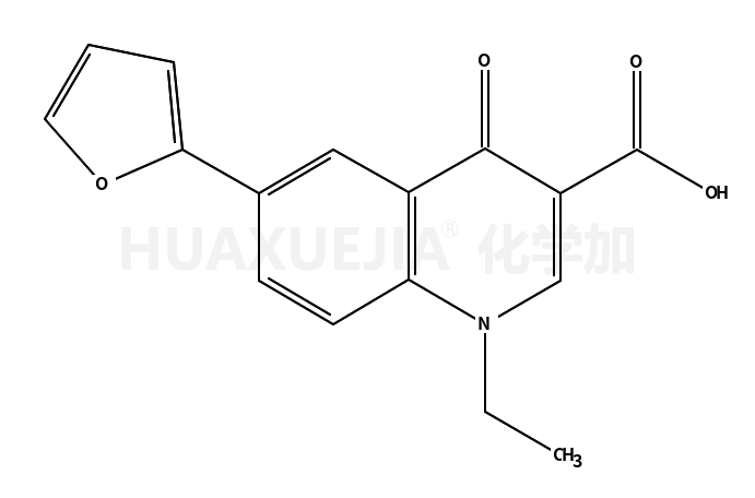 1-Ethyl-6-(2-furyl)-4-oxo-1,4-dihydro-3-quinolinecarboxylic acid