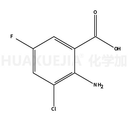 2-氨基-3-氯-5-氟-苯甲酸