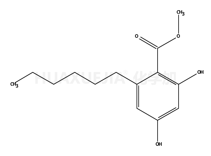 2,4-dihydroxy-6-n-hexylbenzoic acid, methyl ester