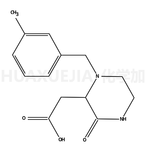 2-[1-(3-甲基苄基)-3-氧代-2-哌嗪]-乙酸