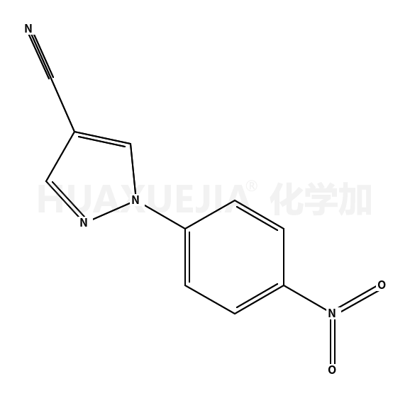 1 - （4 -硝基苯基）-1H -吡唑- 4 -腈