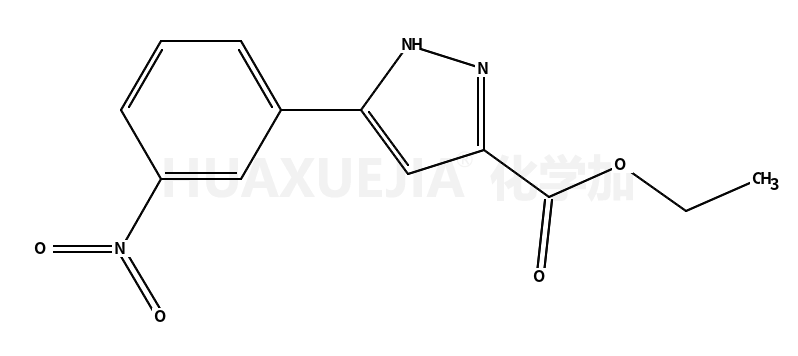 Ethyl 5-(3-nitrophenyl)-1H-pyrazole-3-carboxylate