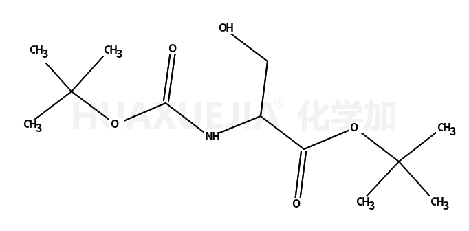 tert-butyl 2-((tert-butoxycarbonyl)amino)-3-hydroxypropanoate