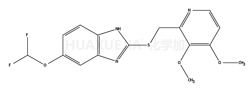 5-(二氟甲氧基)-2-{[(3,4-二甲氧基-2-吡啶基)甲基]硫}-1H-苯并咪唑