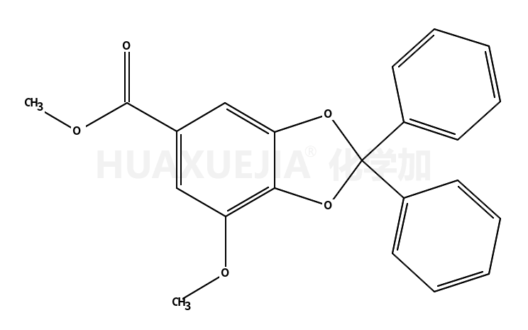 7-甲氧基-2,2-二苯基-1,3-苯并二氧代-5-羧酸甲酯
