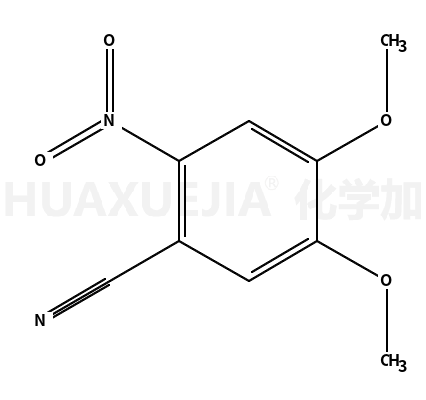 4,5-二甲氧基-2-硝基苯甲腈