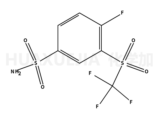 3-(三氟甲磺酰基)-4-氟苯磺酰胺