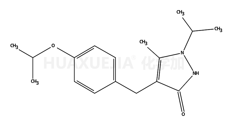5-metil-1-(1-metil-etil)-4-({4[(1-metiletil)oxi fenil} metil)-1,2-dihydro3H-pirazol-3-ona