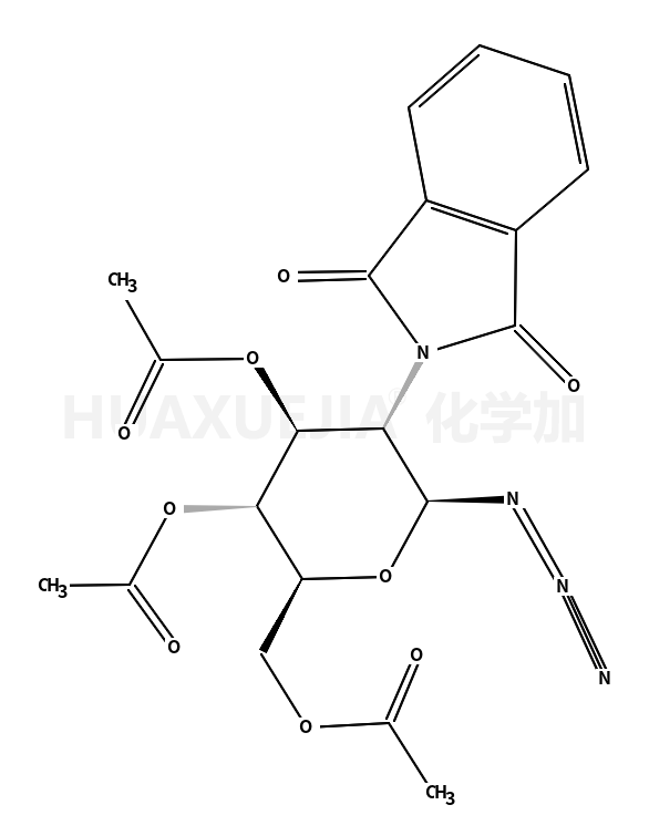 2-Deoxy-2-(1,3-dihydro-1,3-dioxo-2H-isoindol-2-yl)-β-D-glucopyranosyl azide 3,4,6-Triacetate