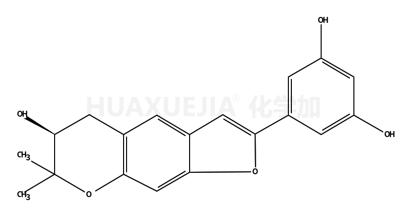 5-(6-hydroxy-7,7-dimethyl-3a,4,5,6-tetrahydrofuro[3,2-g]chromen-2-yl)benzene-1,3-diol