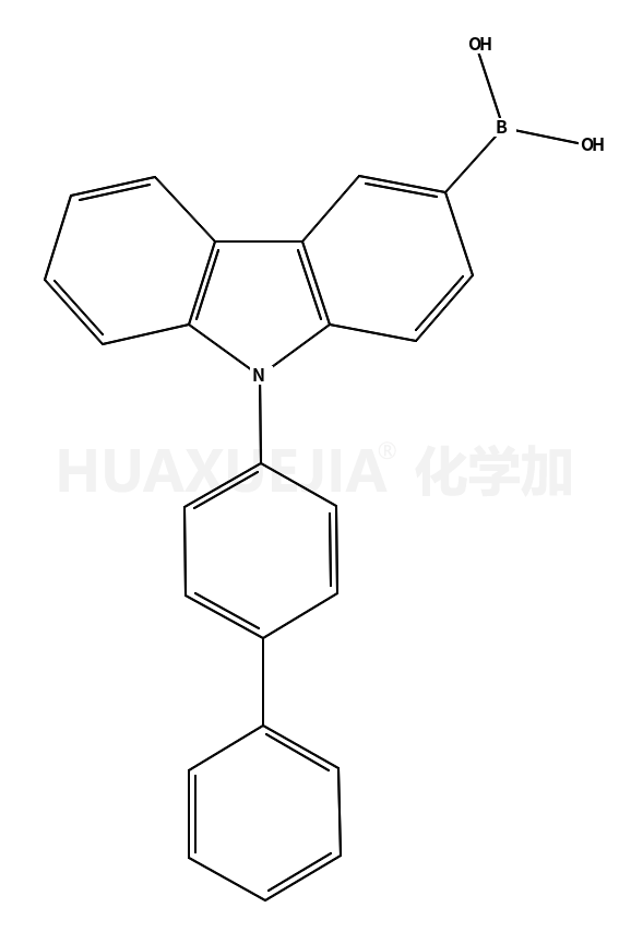 9-(biphenyl-4-yl)-3-boric acid-9H-carbazole