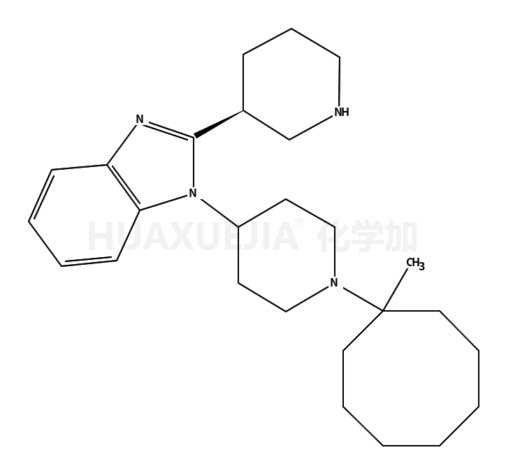 1-(1-(1-甲基环辛基)哌啶-4-基)-2-(哌啶-3-基)-1H-苯并[d]咪唑三盐酸盐