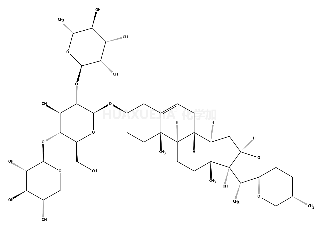 17-羟基麦冬皂苷C