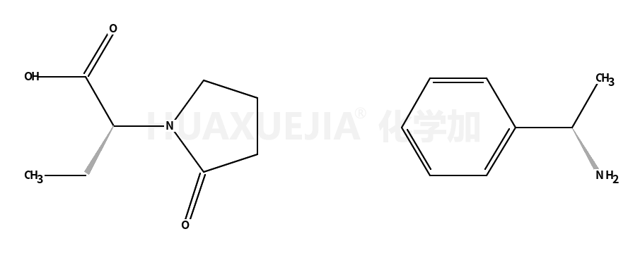 (S)-alpha-乙基-2-氧代-1-吡咯烷乙酸 (R)-alpha-甲基苯甲胺盐