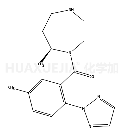 (7R)-7-甲基-1-[5-甲基-2-(2H-1,2,3-三唑-2-基)苯甲酰基]-1,4-二氮杂环庚烷