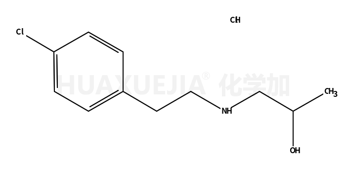 1-(4-chlorophenethylamino)propan-2-ol hydrochloride