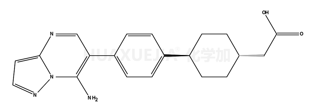 反式-4-[4-(7-氨基吡唑并[1,5-A]嘧啶-6-基)苯基]环己烷乙酸