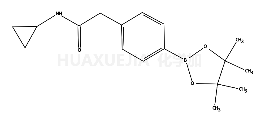 4-(N-环丙基氨基羰基)甲基苯硼酸频那醇酯