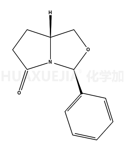 (+)-(3R,7aS)-四氢-3-苯基-3H,5H-吡咯并[1,2-c]噁唑-5-酮