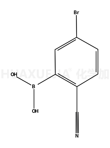 (5-溴-2-氰基苯基)硼酸