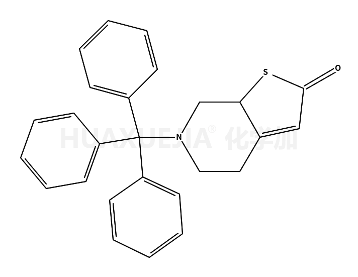5,6,7,7a-四氢-6-(三苯基甲基)-噻吩并[2,3-c]吡啶-2(4H)-酮