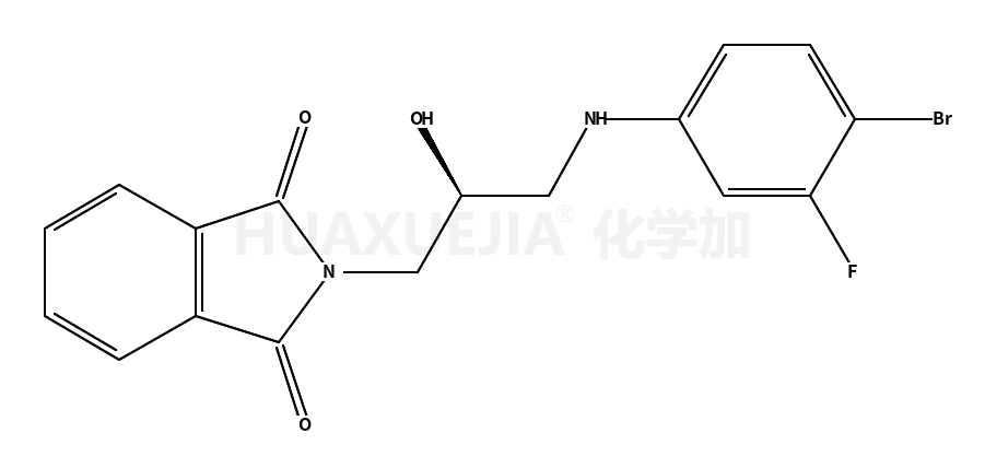 (R)-2-(3-(4-bromo-3-fluorophenylamino)-2-hydroxypropyl)isoindoline-1,3-dione