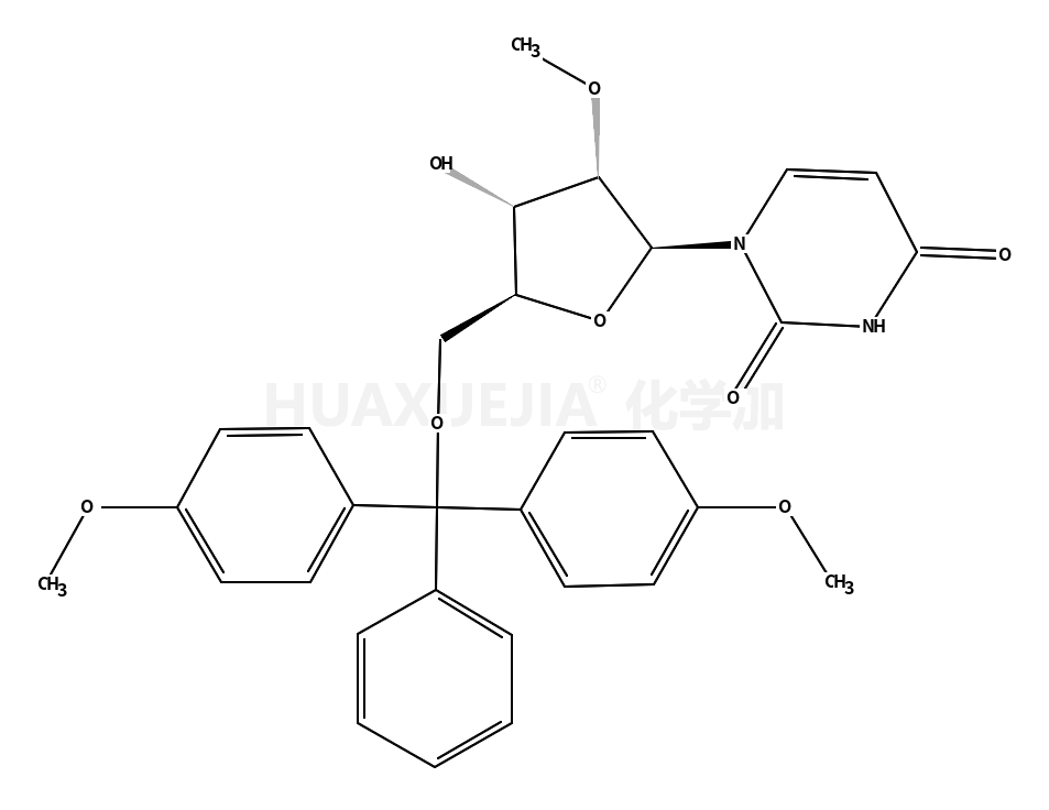 1-((2R,3r,4r,5r)-5-((双(4-甲氧基苯基)(苯基)甲氧基)甲基)-4-羟基-3-甲氧基四氢呋喃-2-基)嘧啶-2,4(1h,3h)-二酮