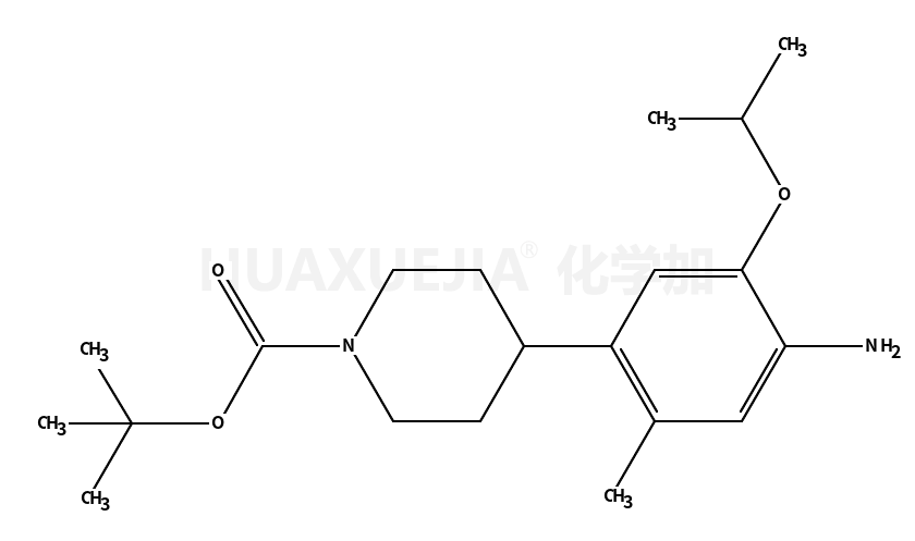 N-BOC-4-(4-氨基-5-异丙氧基-2-甲基苯基)哌啶