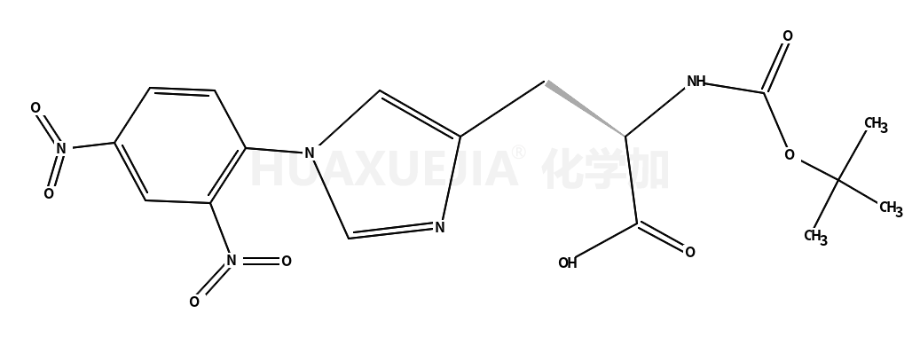N-[叔丁氧羰基]-1-(2,4-二硝基苯基)-D-组氨酸