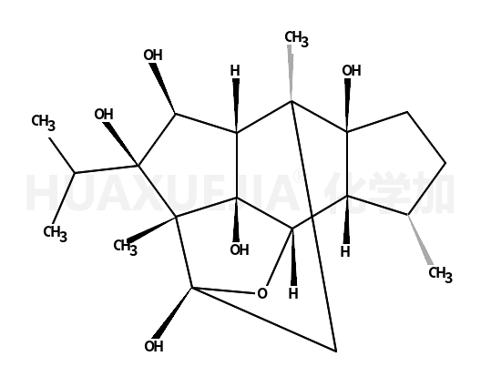 (1R,2S,3R,6R,7R,9S,10S,11S,12R,13R,14S)-11-Isopropyl-3,7,10-trimethyl-15-oxapentacyclo[7.5.1.02,6.07,13.010,14]pentadecane-6,9,11,12,14-pentol