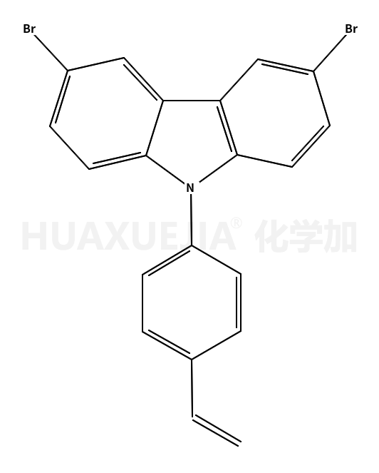 3,6-溴-9-(4-乙烯基苯基)-9H-咔唑