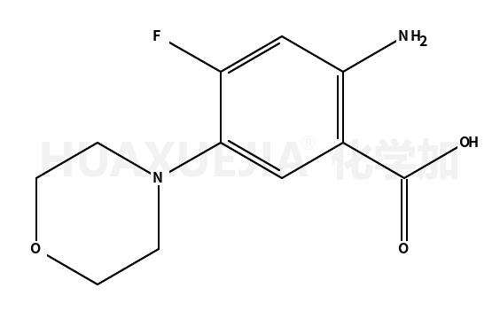 2-氨基-4-氟-5-吗啉-4-基-苯甲酸