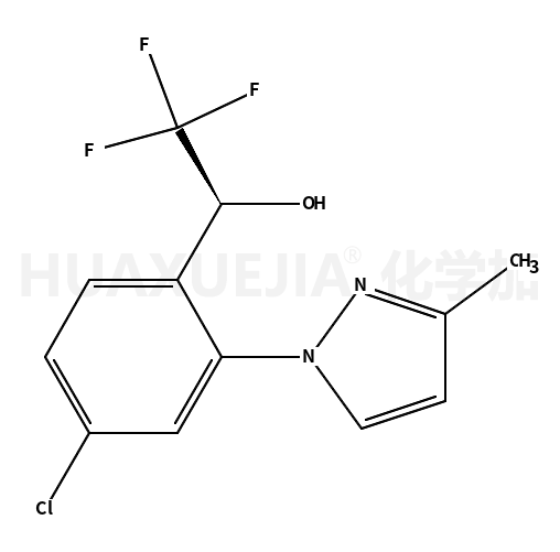 (R)-1-(4-Chloro-2-(3-Methyl-1H-pyrazol-1-yl)phenyl)-2,2,2-trifluoroethanol