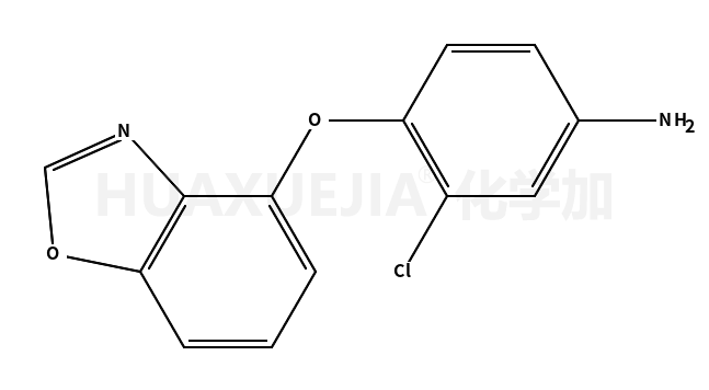 4-(4-苯并噁唑氧基)-3-氯苯胺