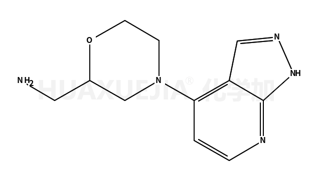 (4-(1H-吡唑并3,4-b吡啶-4-基)吗啉-2-基)甲胺