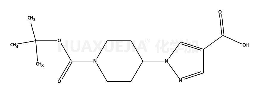 1-(1-(tert-butoxycarbonyl)piperidin-4-yl)-1H-pyrazole-4-carboxylic acid