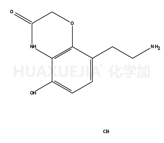 8-(2-氨基乙基)-5-羟基-2H-1,4-苯并噁嗪-3(4H)-酮盐酸盐