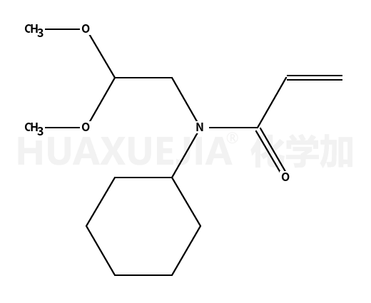 N-cyclohexyl-N-(2,2-dimethoxyethyl)prop-2-enamide