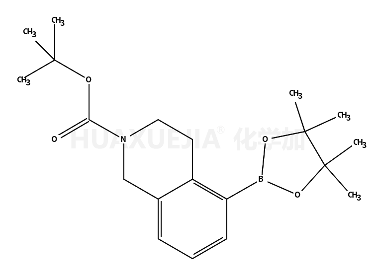 5-(4,4,5,5-四甲基-1,3,2-二噁硼烷-2-基)-3,4-二氢异喹啉-2(1h)-羧酸叔丁酯